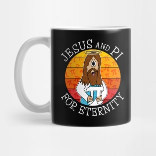 Pi Day Jesus Christian Mathematician Math Funny Mug